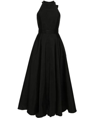 The New Arrivals Ilkyaz Ozel Séraphine Bow-Detail Dress - Black
