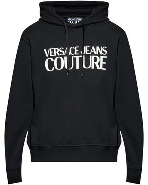 Versace Jeans Couture Klassischer Hoodie - Schwarz