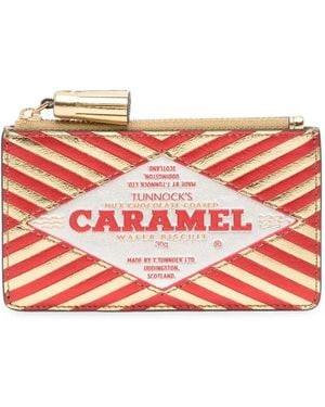 Anya Hindmarch Tunnock's Caramel Card Case - Red