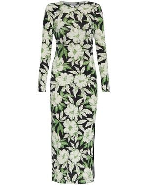Loewe Dress With Floral Print - Multicolor