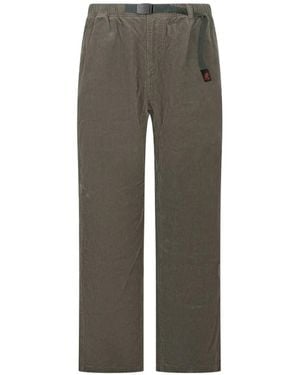 Gramicci G-Pants Belted Corduroy Trousers - Grey