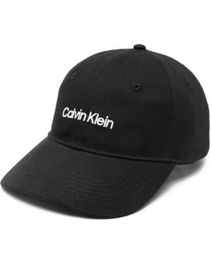 Calvin Klein Logo Baseball Hat - Black