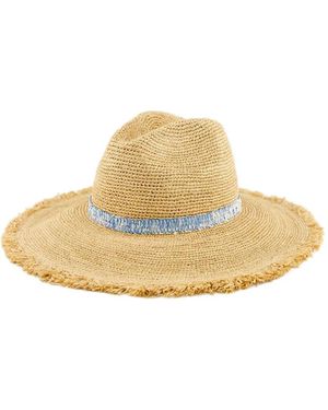 Borsalino Cappello All'Uncinetto - Neutro