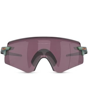 Oakley Encoder Geometric-Frame Sunglasses - Purple