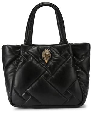 Kurt Geiger ケンジントン パフ ハンドバッグ M - ブラック