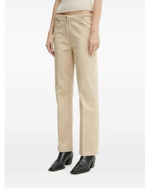 Marciano Chain-detail five-pocket jeans - Natur