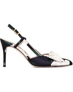 Sachin & Babi Lenox Floral Court Shoes - White
