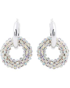 PEARL OCTOPUSS.Y Boucles D'Oreilles Pendantes En Laiton - Blanc