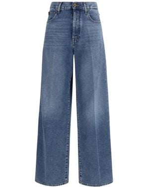 Jacob Cohen Five-Pocket Wide-Leg Jeans - Blue