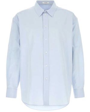 The Row Granada Katoenen Overhemd - Blauw
