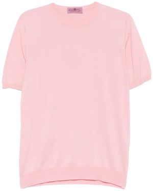 Della Ciana T-Shirt À Col Rond - Pink