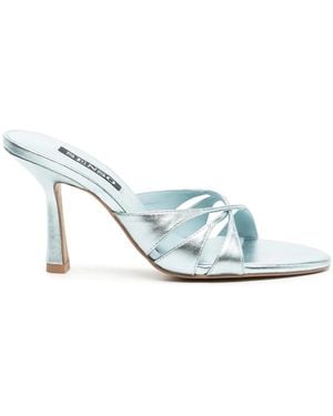 Senso Sandali Kashaya 90Mm A Punta Aperta - Bianco