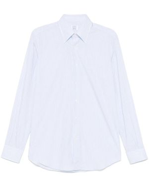 Mazzarelli Striped Shirt - White