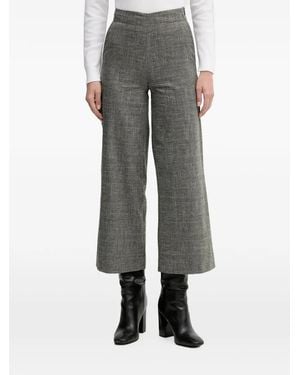 Benetton Karierte Hose - Grau