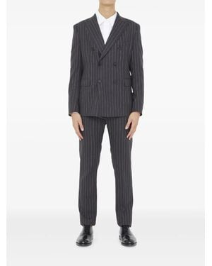 Tonello Pinstriped Suit - Gray