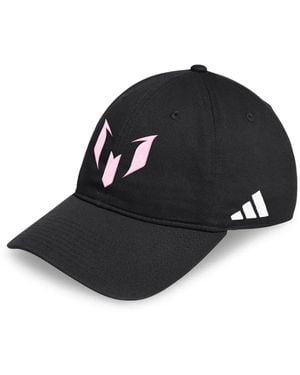 adidas Messi Adjustable Baseball Cap - Black