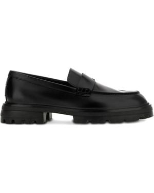 Hogan Mocassins À Bout Rond - Noir