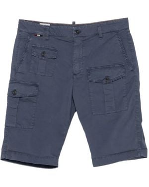 Mason's George Cargo Shorts - Blue