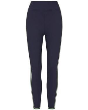 The Upside Rhythm 25In Side-Stripe Leggings - Blue