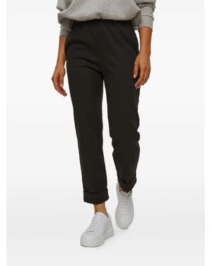 Deha Cuffed Pants - Black