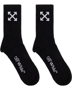 Off-White c/o Virgil Abloh Arrow Logo Socks - Black