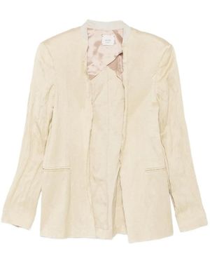 Alysi Blazer À Design Ouvert - Natural