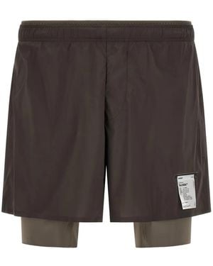 Satisfy Techsilk Wide-Leg Shorts - Grey