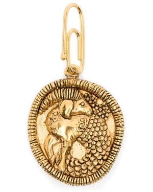 Aurelie Bidermann Capricorn Zodiac Charm - Metallic