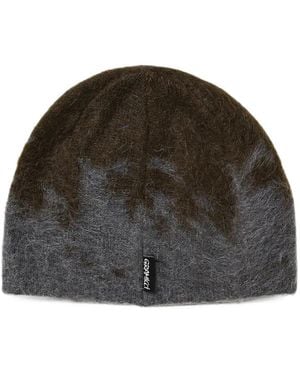 Gramicci Bonnet En Mohair À Imprimé Éclaboussures - Brown