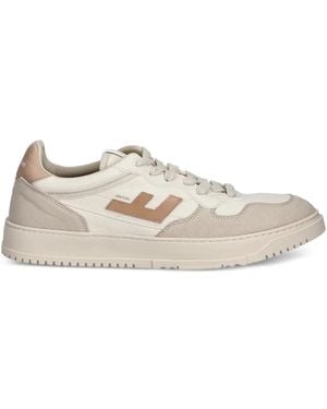 Flamingos Ventura Logo-Appliqué Sneakers - White