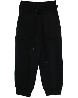 R13 Pantalon À Lien De Resserrage - Black