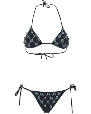 VENUJA Bikini Verfraaid Met Kristal - Wit