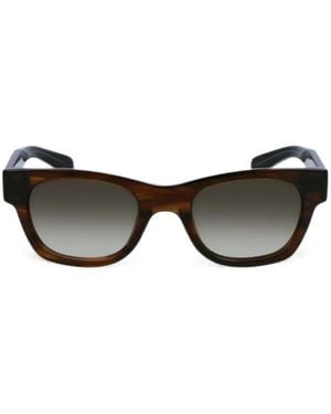 Paul Smith Eckige Sonnenbrille - Schwarz