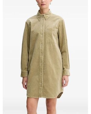 Marc O' Polo Corduroy Mini Dress - Natural