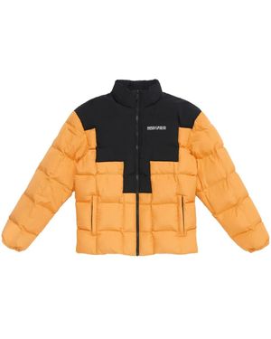 Marcelo Burlon Cross パデッドジャケット - オレンジ