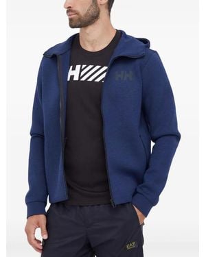 Helly Hansen Hh Ocean Zip-Up Hoodie - Blue