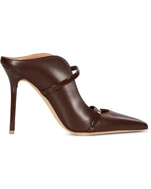 Malone Souliers Maureen Double-Strap Court Shoes - Brown