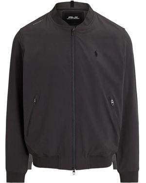 Ralph Lauren Zip-Up Bomber Jacket - Grey