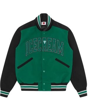 ICECREAM Giacca Varsity - Verde