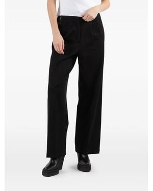 Grey/Ven Mackay Pleated Pants - Black