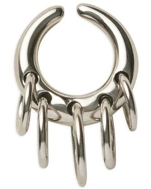 Panconesi Ear Cuff Im Layering-Look - Braun