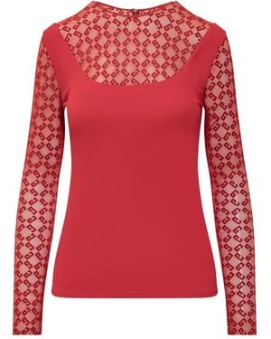 Givenchy Oberteil Mit Logo - Rot