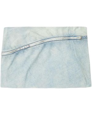 DIESEL Miniskirt De-Clot-S1 - Blue