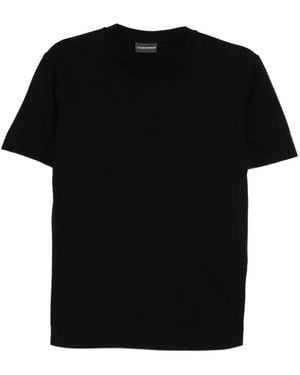Emporio Armani Monogram T-Shirt - Black