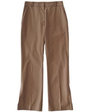 Studio Nicholson Mitra Split-Hem Trousers - Brown