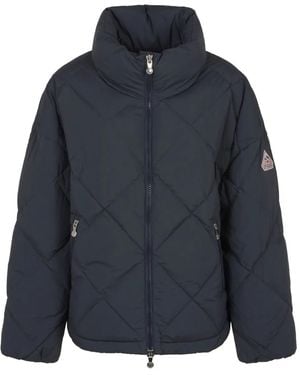 Pyrenex Logo-Patch Jacket - Blue