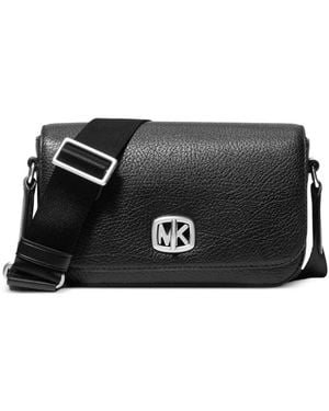 Michael Kors Petit Sac À Bandoulière Bryant En Cuir - Black