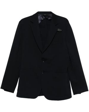 Brioni Jersey Blazer - Black