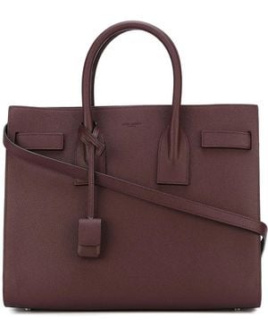 Saint Laurent Small 'Sac De Jour' Tote - Purple