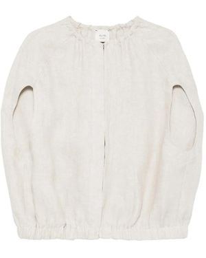 Alysi Cutout Blouse - White